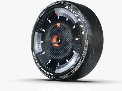 D5 Wheelrim Maresal3d 3D model