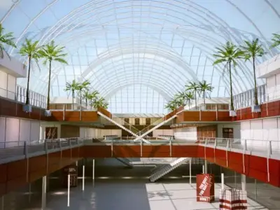 Southern Shopping Mall 3D model