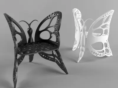 Garden furniture Free 3D model