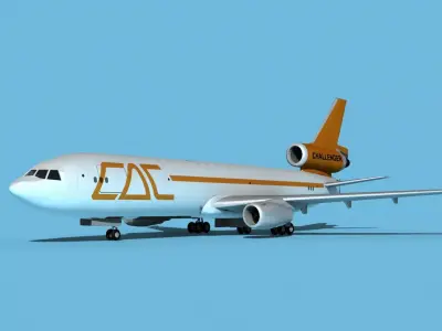 McDonnell Douglas MD-11 CAC Cargo 3D model