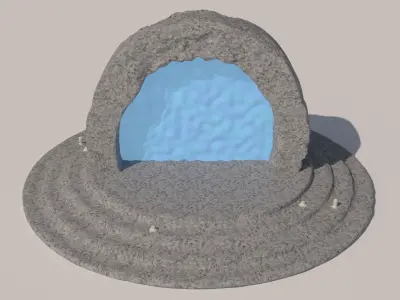 Dimensional Rock Portal 3D model