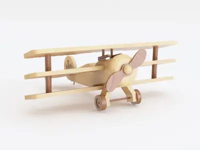 Wooden toy vol 14 3D model
