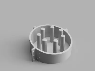 A-10 GAU-8 Avenger Full-Scale Model 3D print model