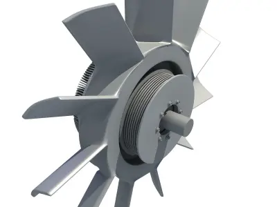 Model of Cooling Fan 3D model