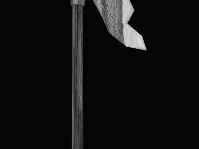 Axe Weapon Pack 5 in 1 Free low-poly 3D model