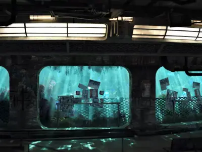 Aquarium Blend File Free 3D model