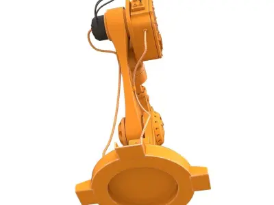 industrial robot 3D model