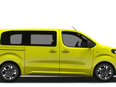 Opel Zafira Life Electric Medium 2024 3D model