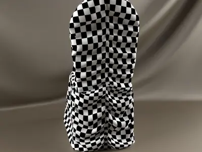 wedding chair Free 3D model