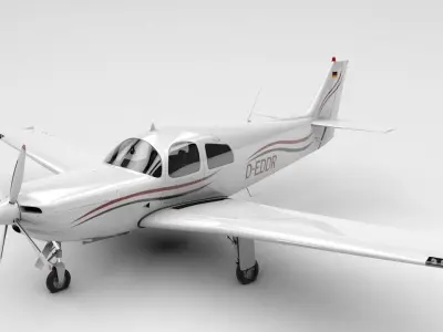 Ruschmeyer R90 230RG Rigged C4D Low-poly 3D model