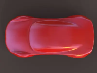 Car Body Concept 2 Free 3D model