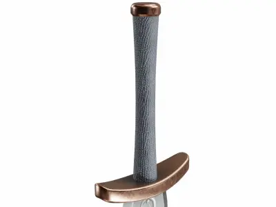 Elfsword Low-poly 3D model