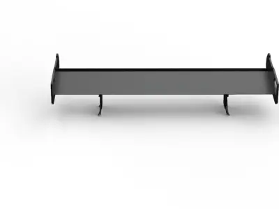 spoiler rear sport  3D model