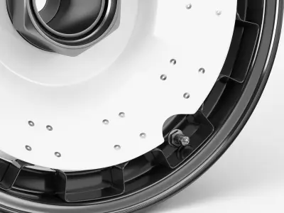 Porsche Turbofan Wheel 3D model