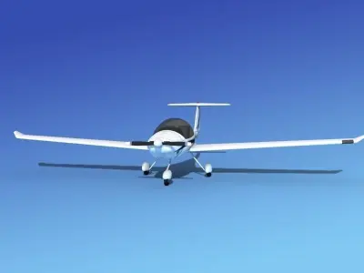 Daimond DA-20 Katana V05 3D model