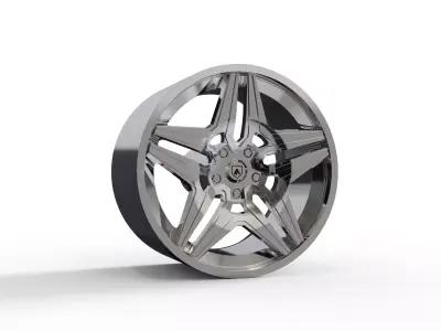 ASANTI DUKE WHEEL 3D MODEL 3D model