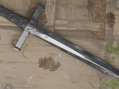 Dagger - Dolch Free 3D model