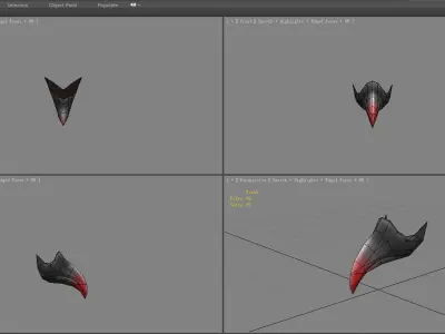 Beak Mask - plague doctor mask Low-poly 3D model