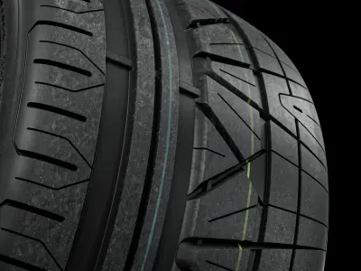 Nitto Invo 305 30 ZR19 3D model