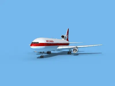 Lockheed L-1011 TriStar Air Canada 1 3D model