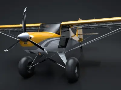 Kit Fox S7 Bushplane 3D model