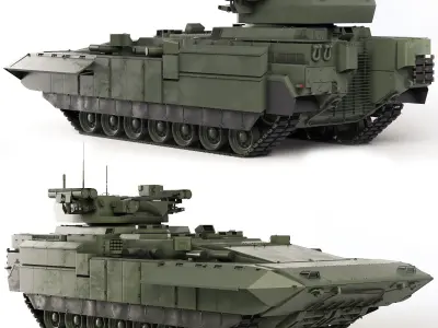 BMP T-15 Armata 2015 3D model