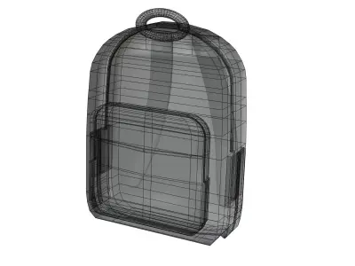 High-Quality Realistic Backpack 3D Model Free low-poly 3D model