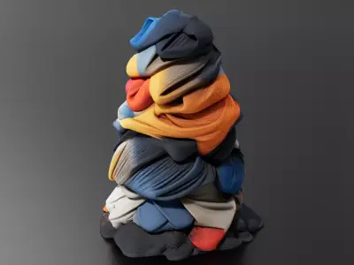 Dirthy Cloths 02 3D print model