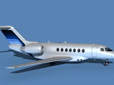 Hawker Siddley 4000 V06 3D model