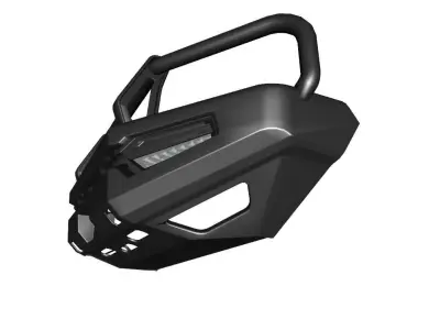 Bumper Front Bull Ball ARB For Toyota LC300 3D model