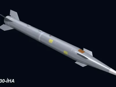 TRG-230 Family of guided missiles  3D model