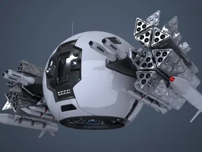 Military Drone Mk1 Factory New 3D model