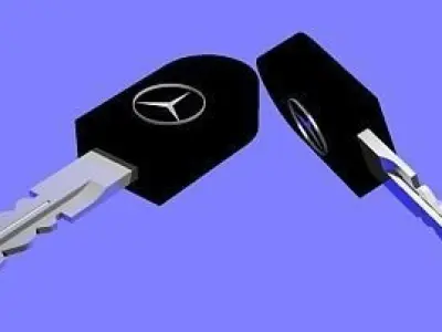 Car key Free 3D model