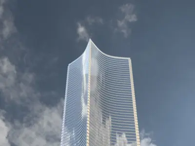 Skyscraper tower 3D model