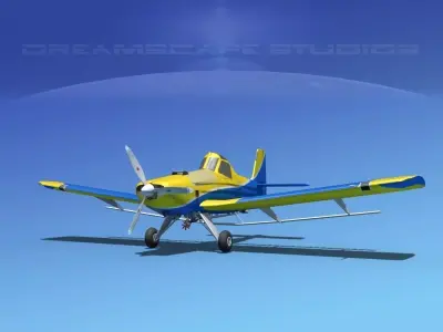 EMB-202A Ipanema V06 3D model