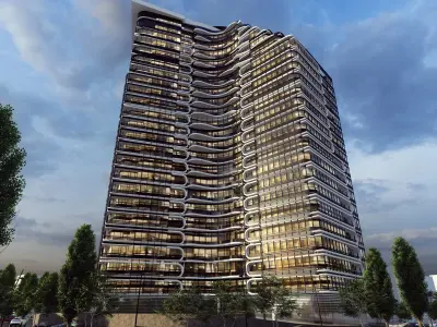 Residential Tower2 3D model