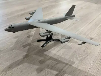 B-52 Stratofortress 3D print model
