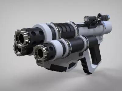 Star Wars Battlefront II G125 projectile launcher 3D print model