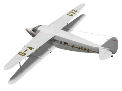 de Havilland DH86 Express 3D model