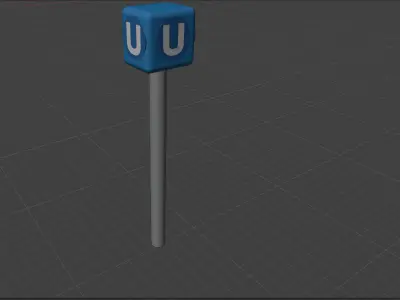 Vienesse Metro Sign 3D model