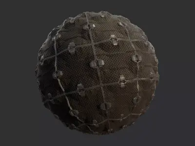 Sci-Fi Military Seamless PBR Texture 69 Texture