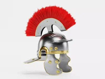 Centurion Helmet - Roman Armor Equipment 3D model