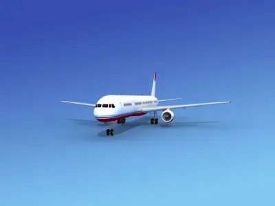 Boeing 757-300 Corporate 4 3D model