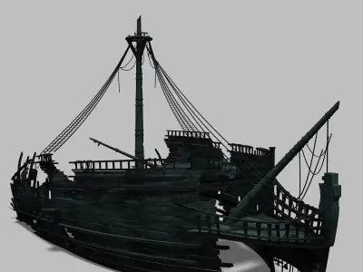 Shipwreck 01 3D model