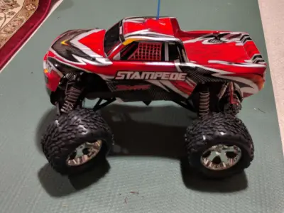 Skis for Traxxas Stampede 2WD 12mm Hex 3D print model