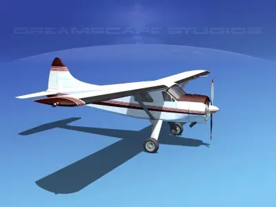 Dehaviland DH-2 Beaver SL09 3D model