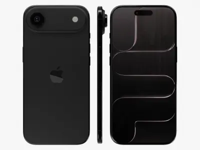 Apple iPhone Air Space Black 3D model
