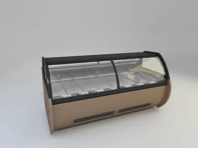 SuperMarket Freezer 3D model