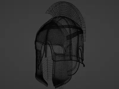Medieval helmet 3D model