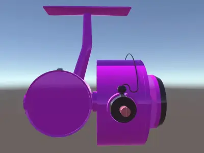 Fishing Reel 3D model